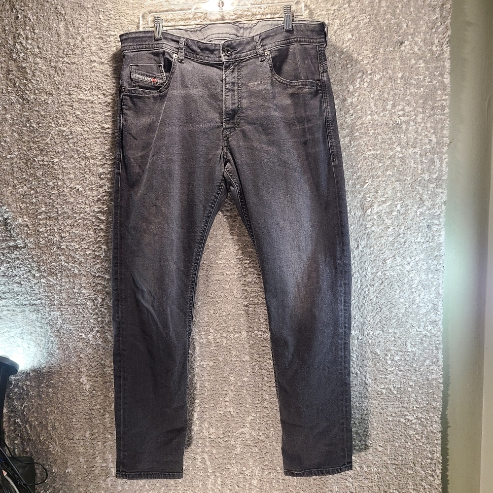 Diesel Men’s Thommer Slim‎ Skinny Stretch Jeans Size 36 Grey